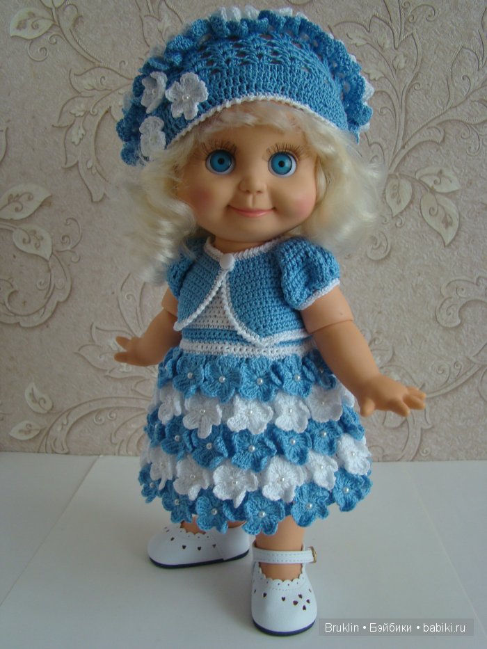 А я всё вяжу, вяжу ... наряды для кукол Gallob Baby Face (фото 7)