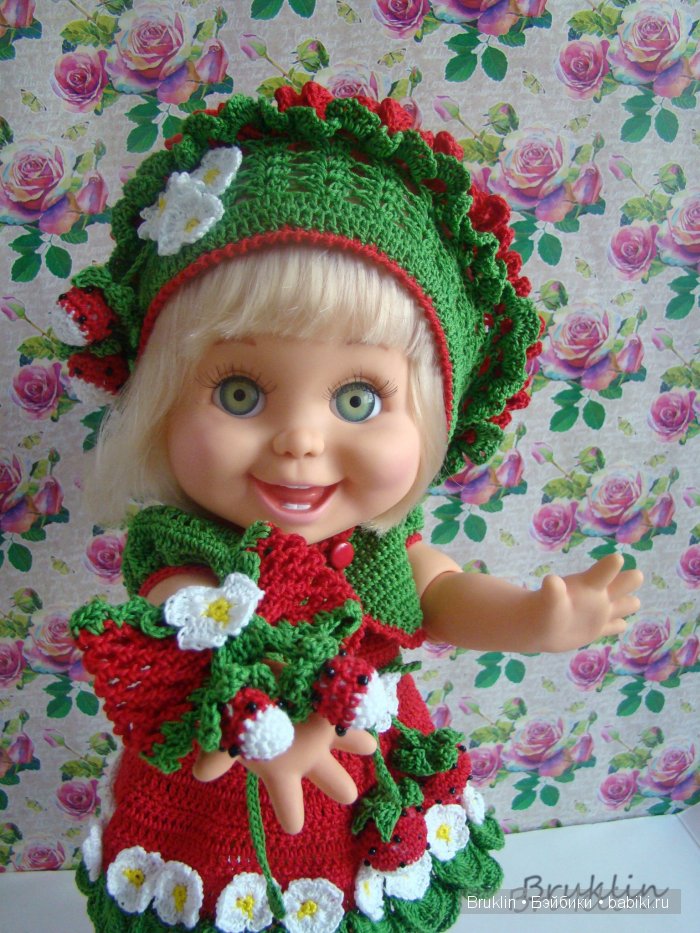 А я всё вяжу, вяжу ... наряды для кукол Gallob Baby Face