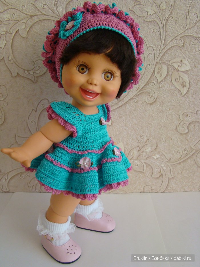 А я всё вяжу, вяжу ... наряды для кукол Gallob Baby Face