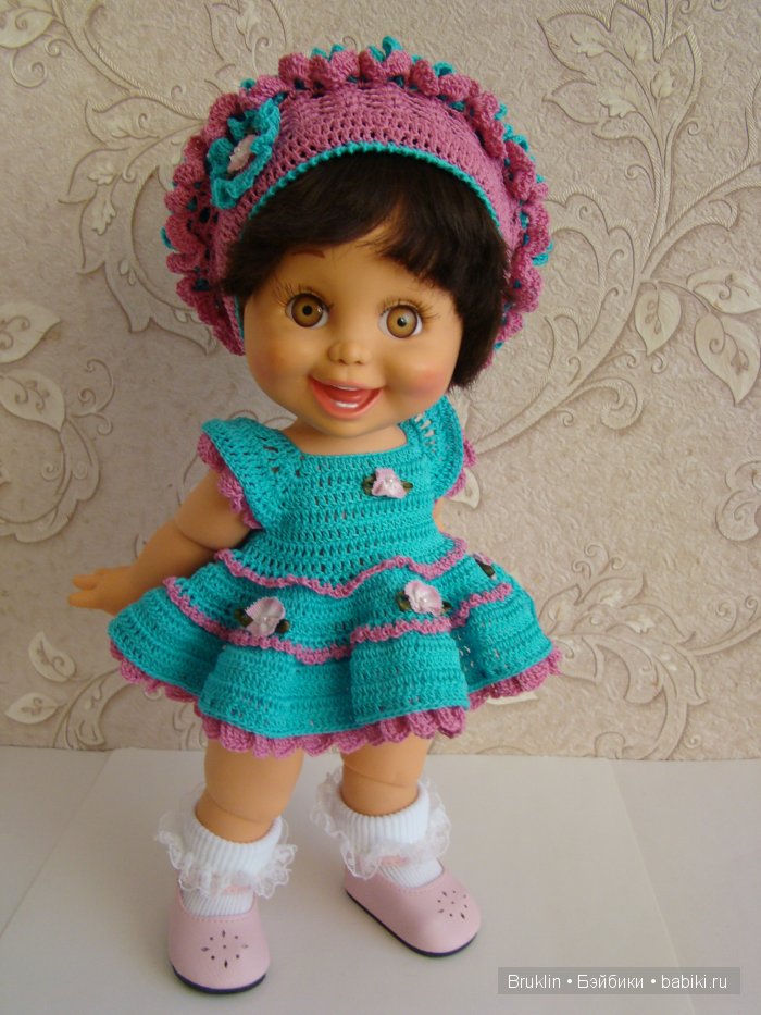 А я всё вяжу, вяжу ... наряды для кукол Gallob Baby Face