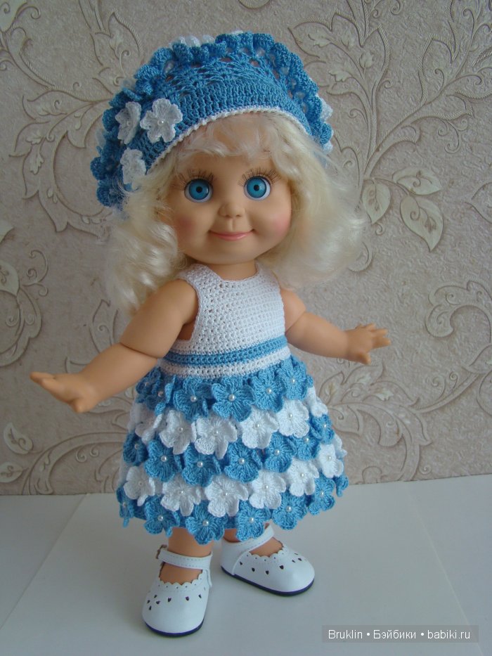 А я всё вяжу, вяжу ... наряды для кукол Gallob Baby Face (фото 4)