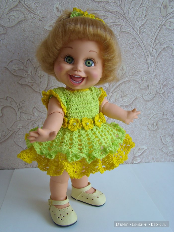 Платье цвета лета для Натали Baby Face от Galoob (фото 5)