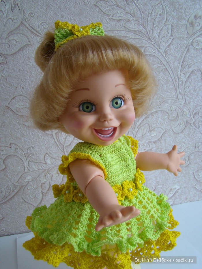 Платье цвета лета для Натали Baby Face от Galoob (фото 8)