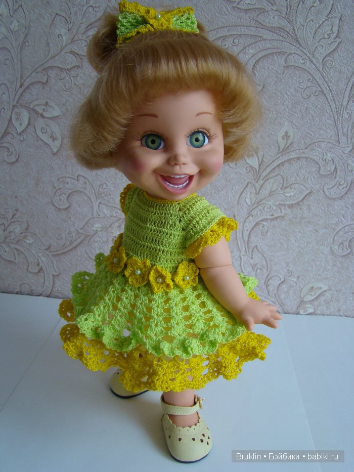 Платье цвета лета для Натали Baby Face от Galoob (фото 10)