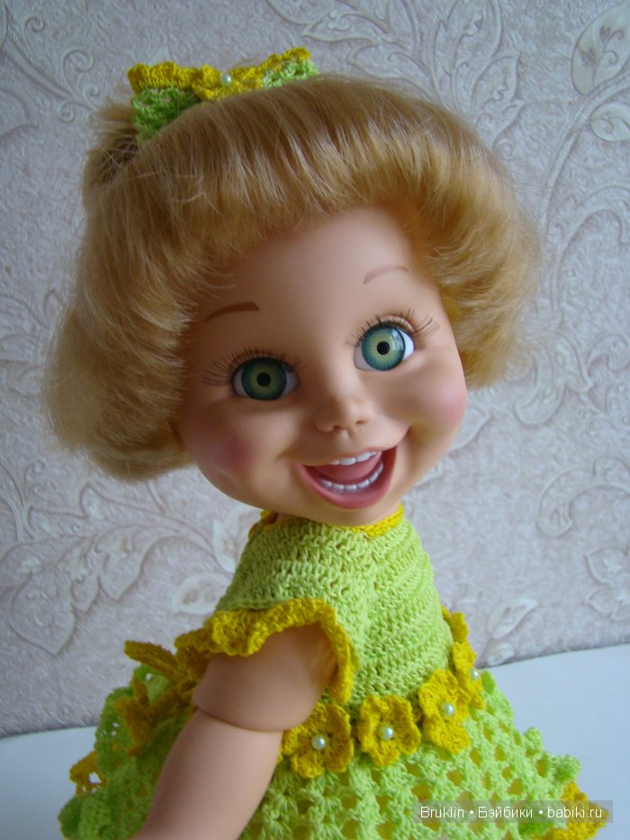 Платье цвета лета для Натали Baby Face от Galoob