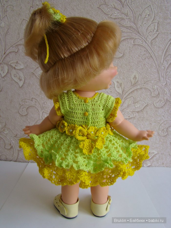Платье цвета лета для Натали Baby Face от Galoob (фото 7)
