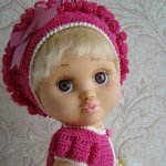 "Сердечное" платье для Лауры Baby Face от Galoob или к  Дню святого Валентина посвящается...