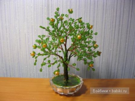 Бисер, деревья — Другие хобби и увлечения: сад (фото 3)