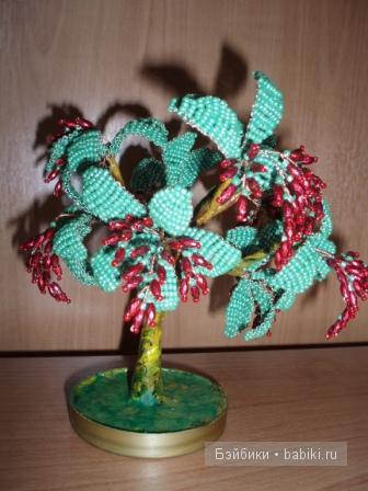 Бисер, деревья — Другие хобби и увлечения: сад (фото 6)