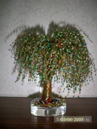 Бисер, деревья — Другие хобби и увлечения: сад