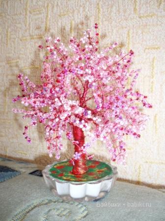 Бисер, деревья — Другие хобби и увлечения: сад (фото 8)