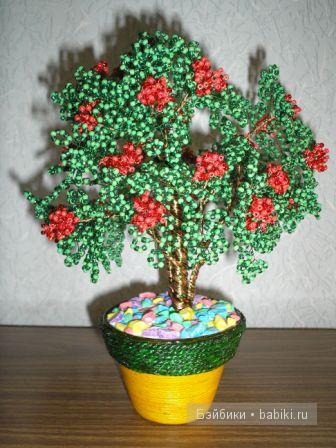 Бисер, деревья — Другие хобби и увлечения: сад