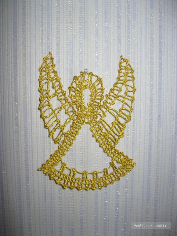 Куклы-ангелочки из бисера и на коклюшках