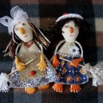 Игрушка-оберег "Баба Яга". Авторские игрушки Натальи Галимзяновой