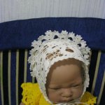 Чепчик для новорожденного