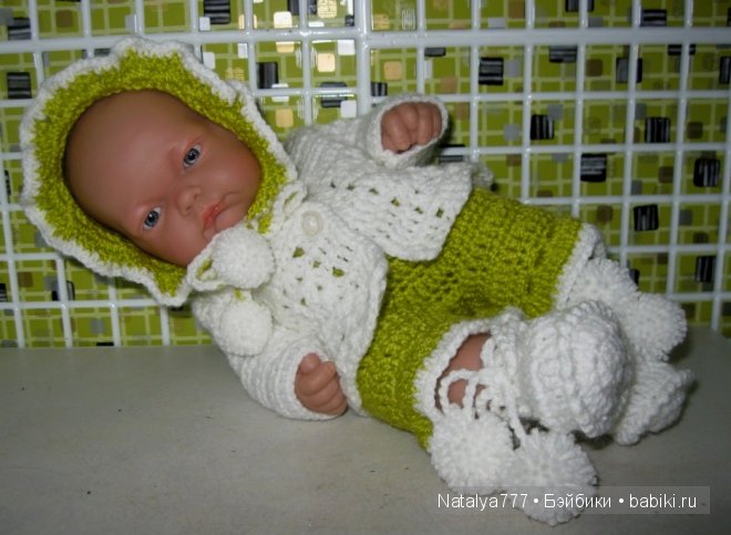 Летний костюмчик для малышки (фото 9)