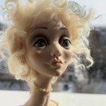 Кукла будуарная авторская