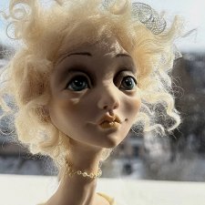 Кукла будуарная авторская