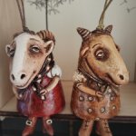 Колокольчики керамические