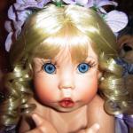 На нашей клумбочке расцвёл цветочек. Коллекционная фарфоровая кукла Cindy Marschner Rolfe