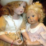 Лесли и Холли из коллекции "Шесть сестёр" от Hildegard Gunzel для Gotz (2002г.)