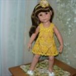 Наш летний гардеробчик. Вязание для Готц и других кукол