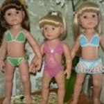 А вот и наши купальники для кукол готовы