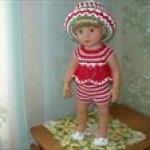 Небольшое пополнение нашего летнего гардеробчика. Одежда для кукол Gotz своими руками