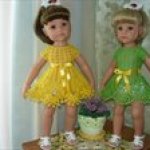 Лето продолжается. Одежда для кукол Готц своими руками