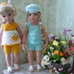 Лето, лето к нам пришло... Летние наряды крючком для кукол Готц