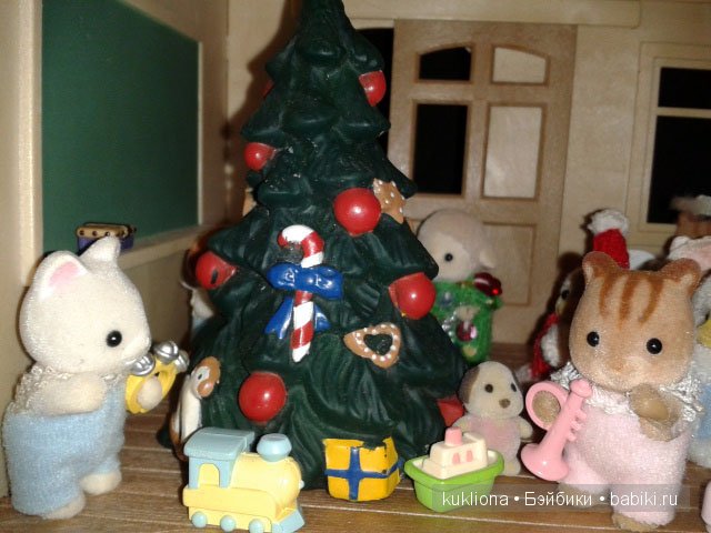 Малыши Sylvanian families (Сильваниан фемелис) встречают Новый год | Бэйбики Малыши Sylvanian families (Сильваниан фемелис) встречают Новый год