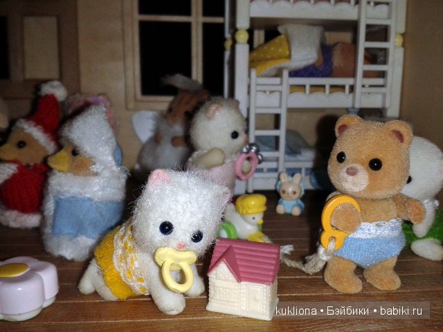 Малыши Sylvanian families (Сильваниан фемелис) встречают Новый год | Бэйбики Малыши Sylvanian families (Сильваниан фемелис) встречают Новый год