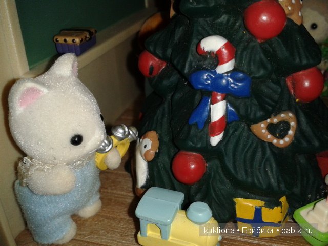 Малыши Sylvanian families (Сильваниан фемелис) встречают Новый год | Бэйбики Малыши Sylvanian families (Сильваниан фемелис) встречают Новый год