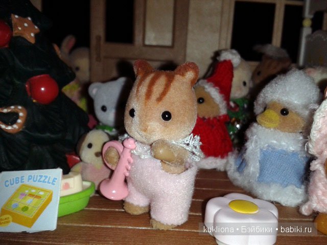 Малыши Sylvanian families (Сильваниан фемелис) встречают Новый год | Бэйбики Малыши Sylvanian families (Сильваниан фемелис) встречают Новый год