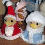 Малыши Sylvanian families (Сильваниан  фемелис) встречают Новый год.