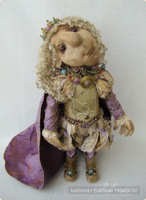 Тестильные куклы и игрушки Натальи Быковской (фото 5)