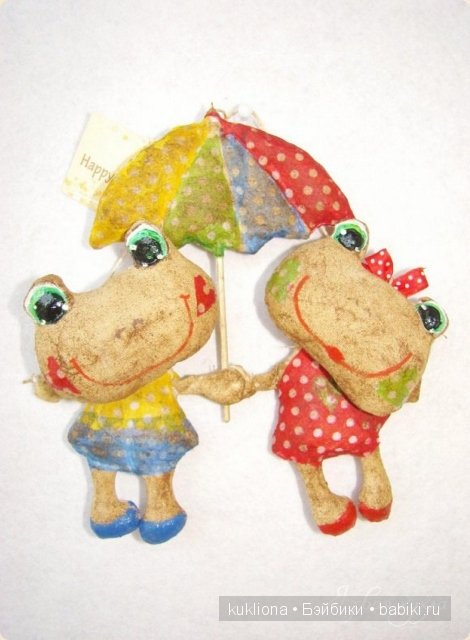 Тестильные куклы и игрушки Натальи Быковской (фото 7)