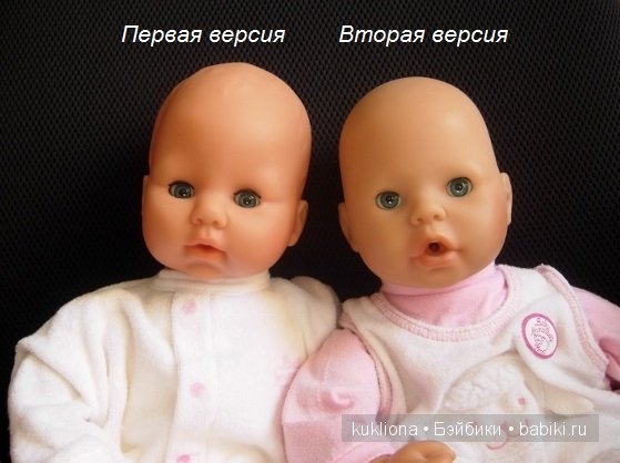 Первая версия Беби Анабель baby Annabell - кукла от Zapf Creation (фото 9)