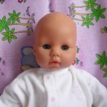 Первая версия Беби Анабель baby Annabell - кукла от Zapf Creation