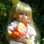 Хелен и цветы. Кукла Helen Sonja Hartmann Heart and Soul Kidz'n Cats