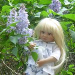 Как мы с Хелен сирень искали.  Кукла Helen Sonja Hartmann Heart and Soul Kidz'n Cats