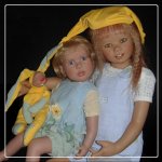 Как Молли (кукла Molli от Zwergnase) и Нуала (кукла Nuala от Annette Himstedt) пытались сфотографироваться и, что из этого получилось