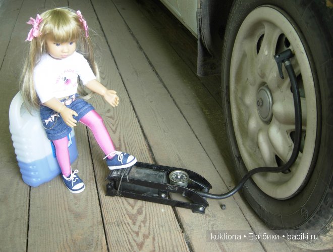 Отпуск.Часть 3. Подготовка автомобиля к поездке. Кукла Mareike Kidz ‘n’ Cats, Sonja Hartmann