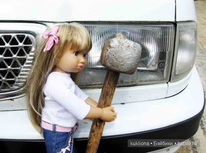 Отпуск.Часть 3. Подготовка автомобиля к поездке. Кукла Mareike Kidz ‘n’ Cats, Sonja Hartmann