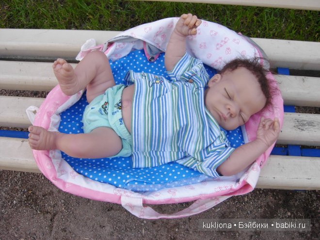 Женщины!..Кто оставил ребенка на лавочке!!? Кукла Charlie The Ashton Drake Galleries (фото 4)