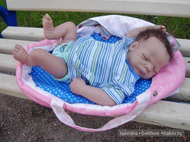 Женщины!..Кто оставил ребенка на лавочке!!? Кукла Charlie The Ashton Drake Galleries (фото 3)