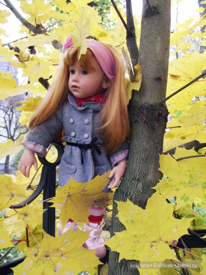 Как Марианна золотую осень встречала! Кукла Gotz, Русалочка