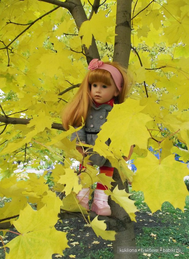 Как Марианна золотую осень встречала! Кукла Gotz, Русалочка (фото 4)