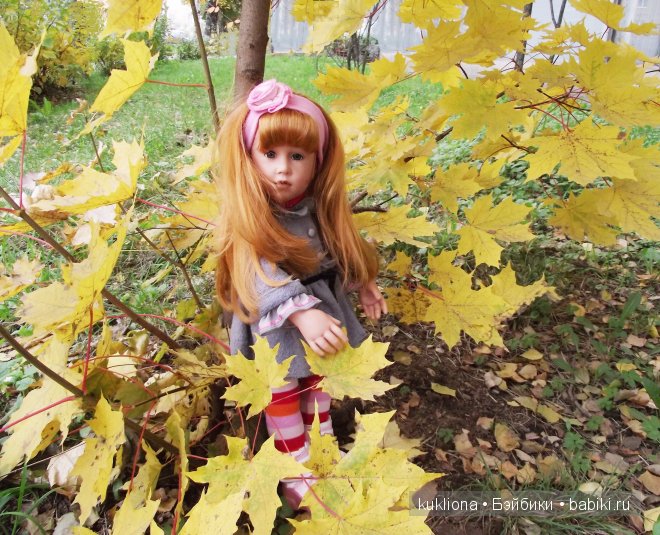 Как Марианна золотую осень встречала! Кукла Gotz, Русалочка