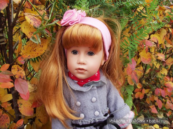 Как Марианна золотую осень встречала! Кукла Gotz, Русалочка (фото 6)